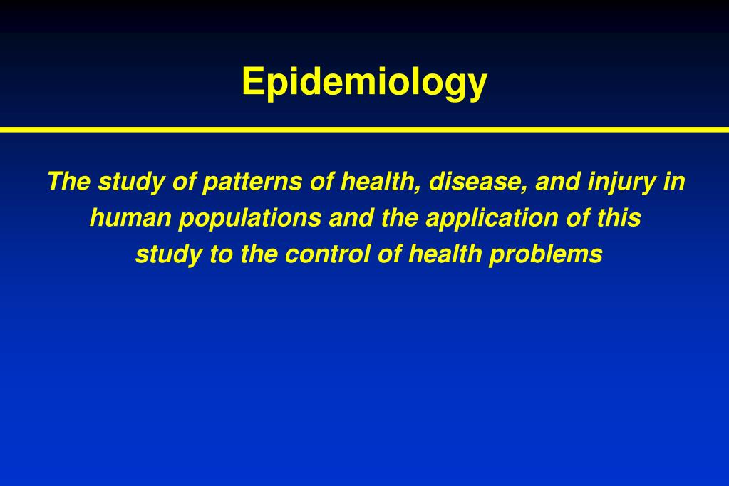 Ppt Epidemiology Introduction And Disease Transmission Powerpoint