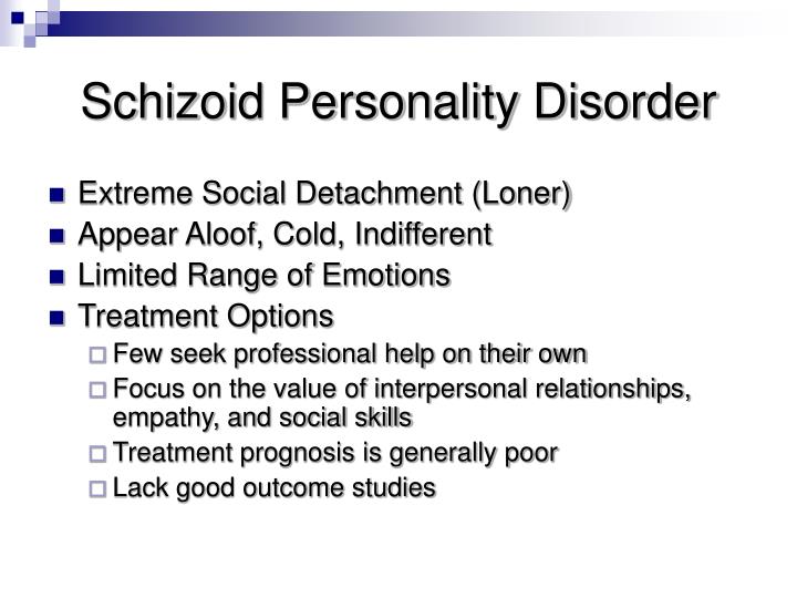 Aloof personality