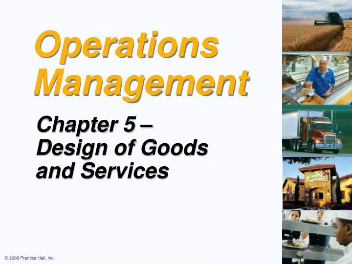 operations management chap 1 ppt operations management chap 1 ppt