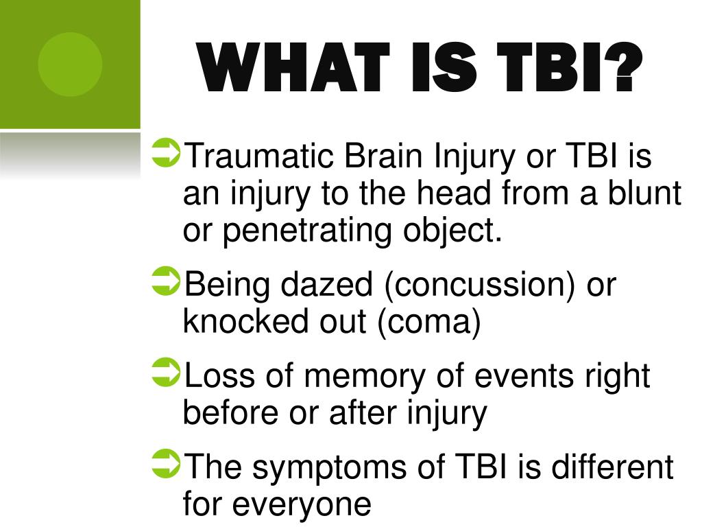 PPT - Statewide TBI Webinar: Issues Impacting Youth with TBI PowerPoint