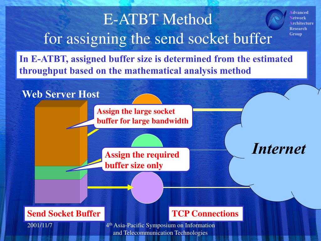 PPT - Design and Implementation Experiments of Scalable Socket Buffer ...