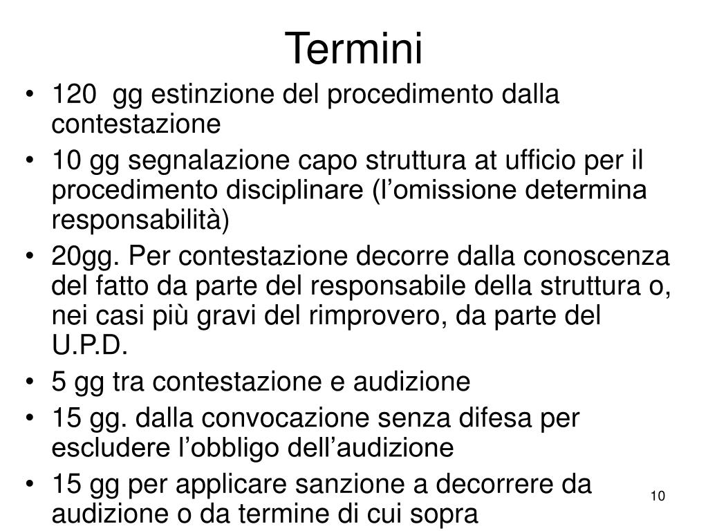 PPT - Nuova configurazione del rapporto disciplinare PowerPoint ...