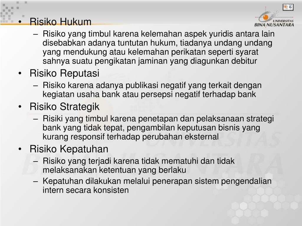 Ppt Manajemen Risiko Powerpoint Presentation Free Download Id 3960686