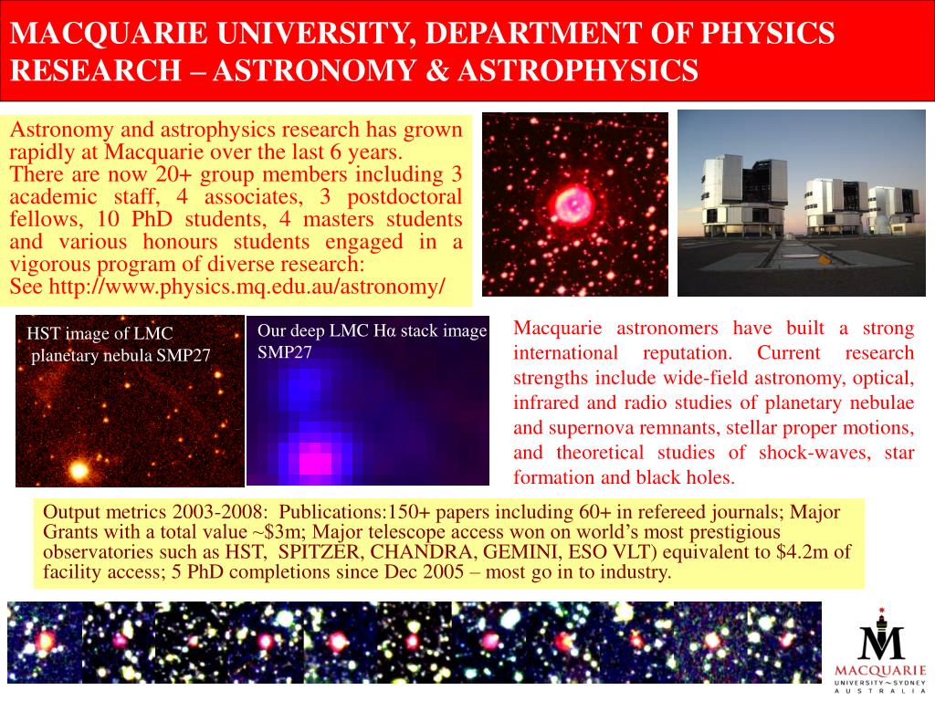 What's - Macquarie University Physics and Astronomy Society