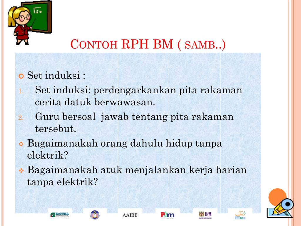 PPT CONTOH RPH DAN AKTIVITI PERSATUAN BAHASA MALAYSIA 