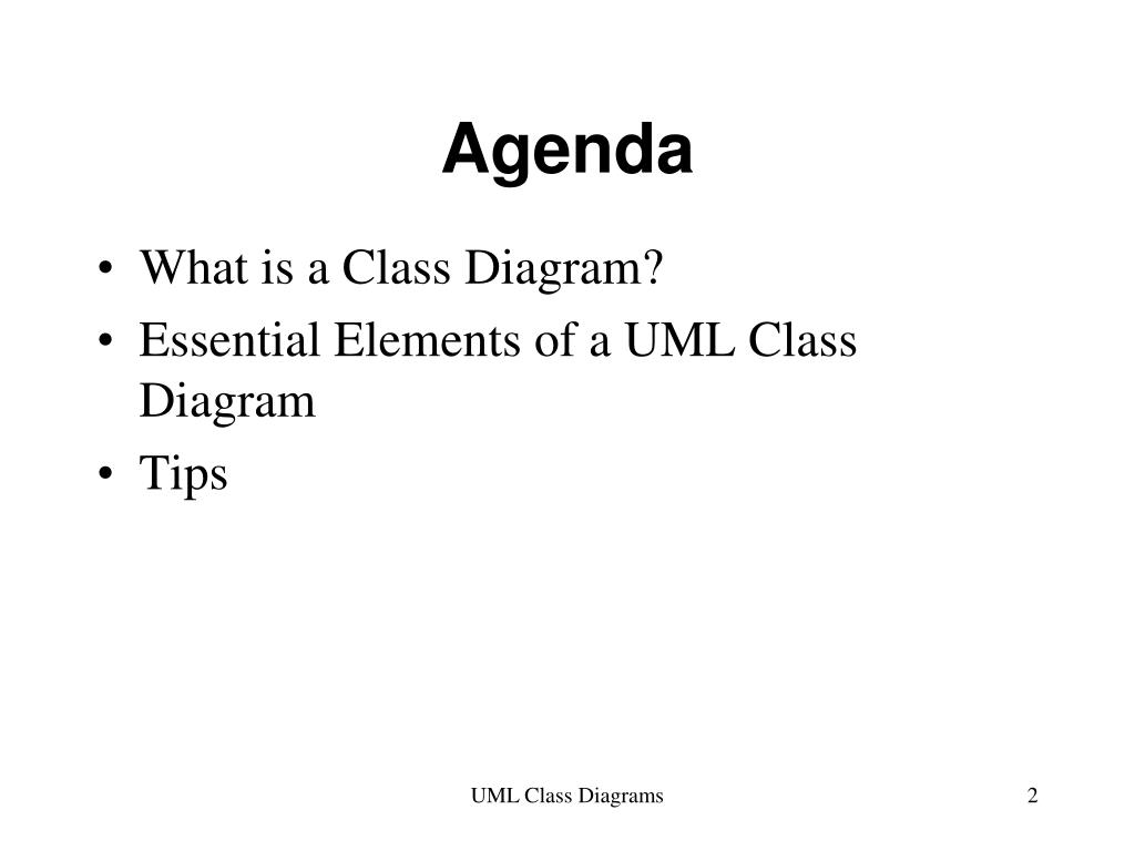 PPT - UML Class Diagram PowerPoint Presentation, free ...