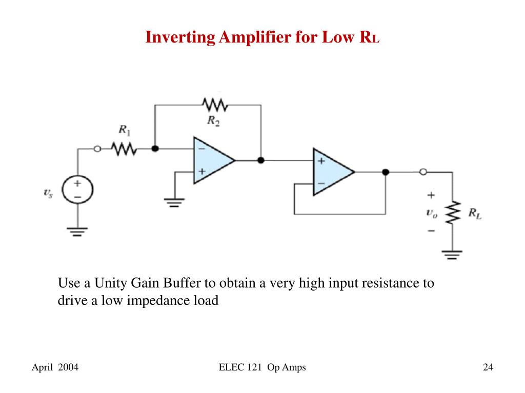 investing level shifting amplifier circuit