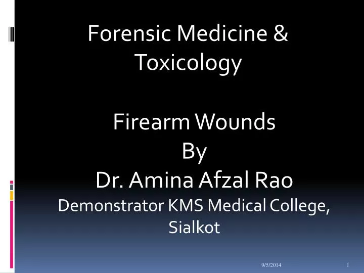 forensic medicine toxicology n.