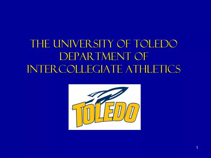 the university of toledo department of intercollegiate athletics n.