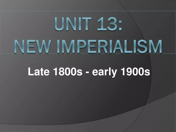 an analysis of the imperialism in late 1800s Imperialism is the policy of extending rule or authority of an nation over foreign countriesduring the late 1800s and early 1900s imperialism affected many societies throughout the world, such as china, india and africa, who were imperialized by britain however, the point of view of the imperialist power was much different than the point. an analysis of the imperialism in late 1800s Imperialism is the policy of extending rule or authority of an nation over foreign countriesduring the late 1800s and early 1900s imperialism affected many societies throughout the world, such as china, india and africa, who were imperialized by britain however, the point of view of the imperialist power was much different than the point.
