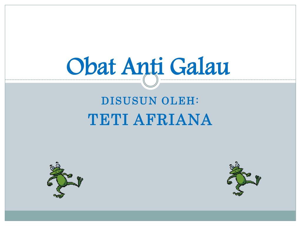 PPT Obat Anti Galau PowerPoint Presentation ID3967751