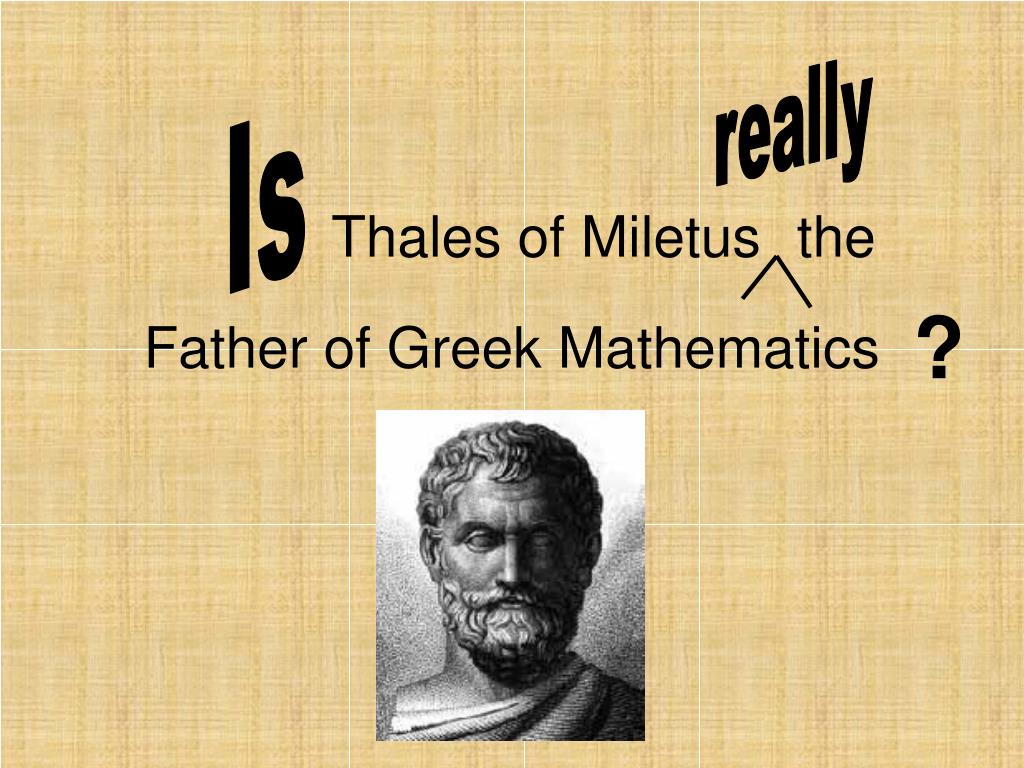 Thales of Miletus - World History Encyclopedia