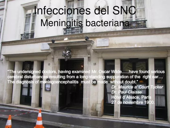 infecciones del snc meningitis bacteriana n.