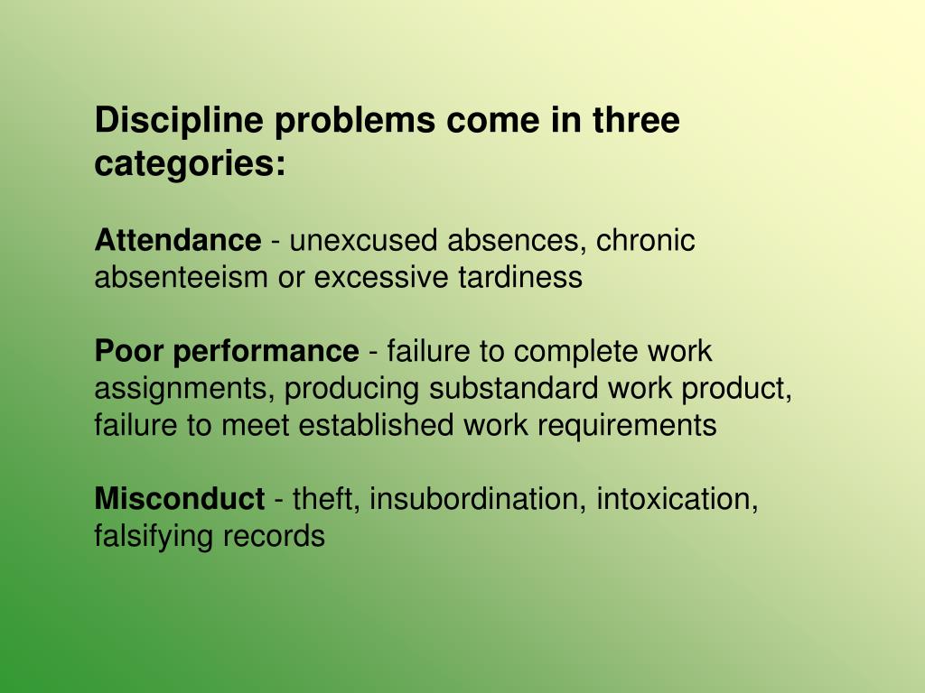 how much unexcused absenteeism is acceptable ross - Ilustrasi 3