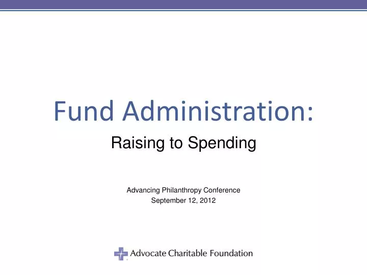 thesis fund administration