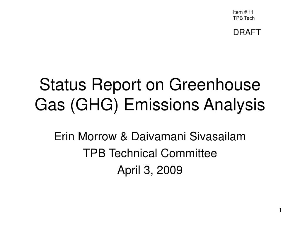 Calculating and Reporting Greenhouse Gas Emissions: A Primer on the GHG  Protocol