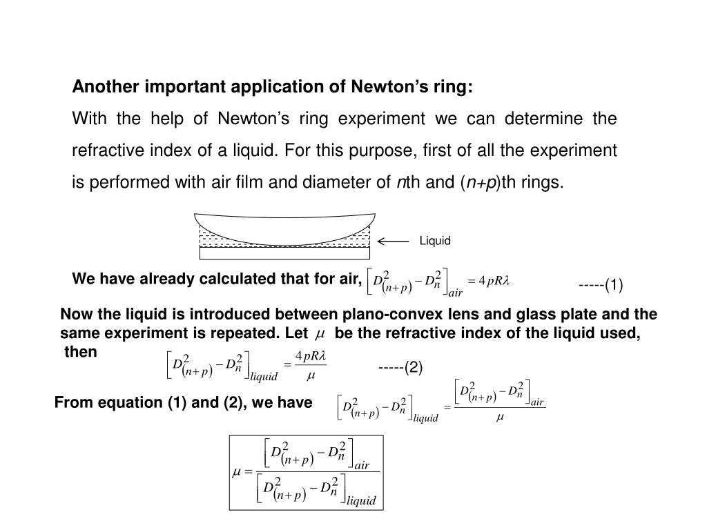 What is Newton's ring