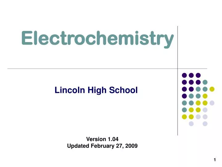 Ppt Electrochemistry Powerpoint Presentation Free Download Id 3975392