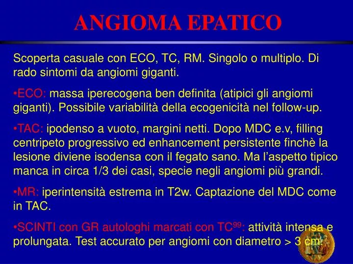 Ppt Angioma Epatico Powerpoint Presentation Free Download