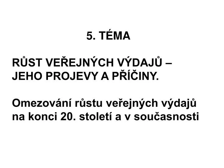 Ppt 5 Ta Ma Ra St Vea Ejna Ch Va Daja A Jeho Projevy A Pa A Aœiny Powerpoint Presentation Id