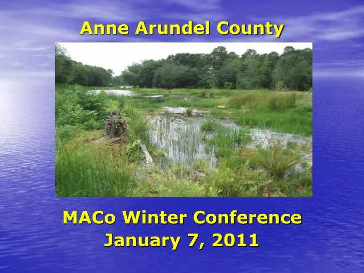 PPT Anne Arundel County PowerPoint Presentation, free download ID