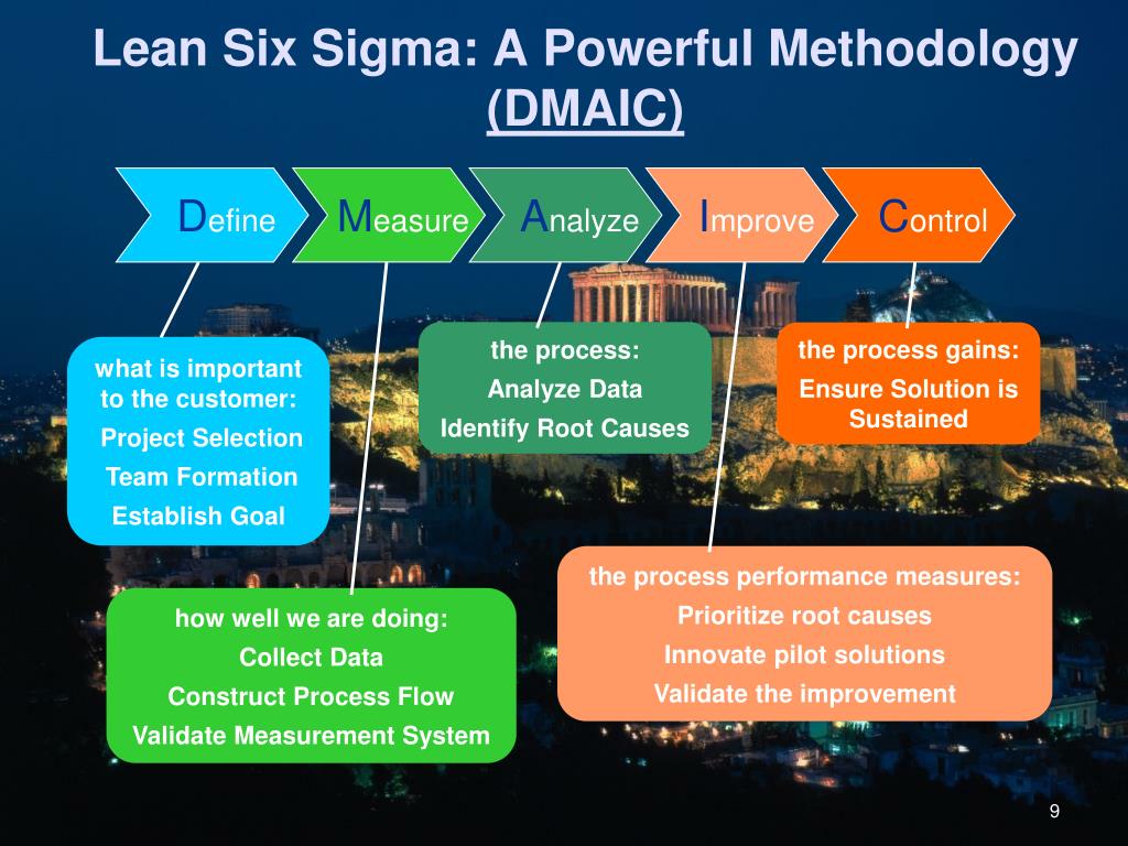 powerpoint presentation on lean six sigma