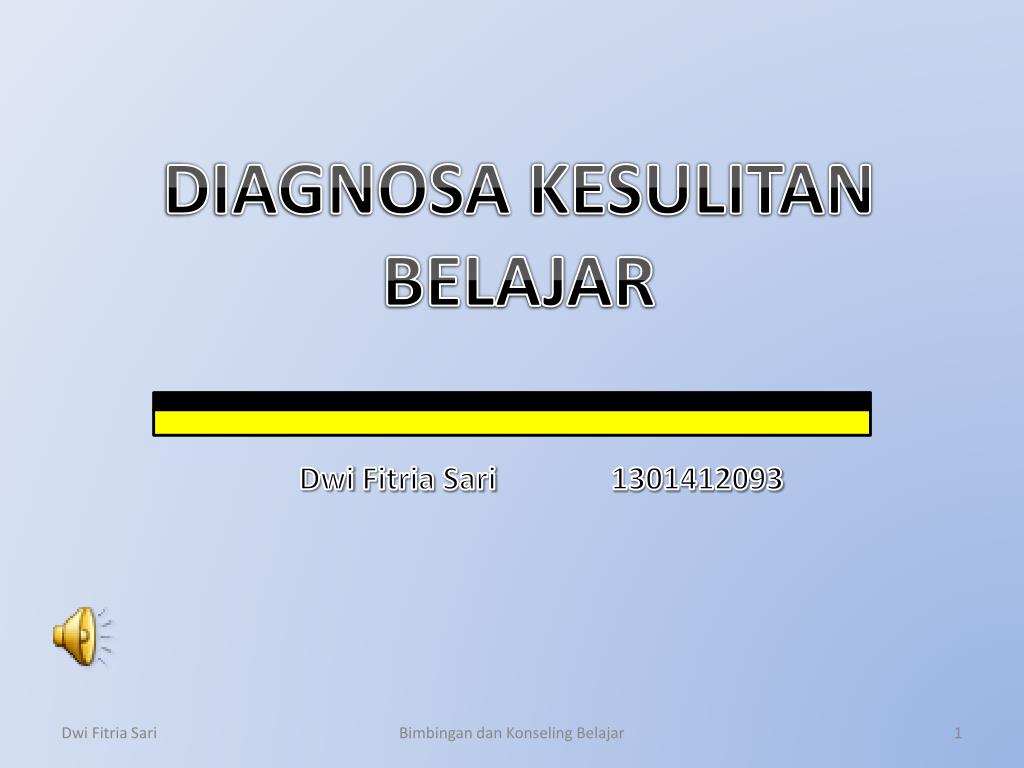 Contoh Laporan Studi Kasus Kesulitan Belajar