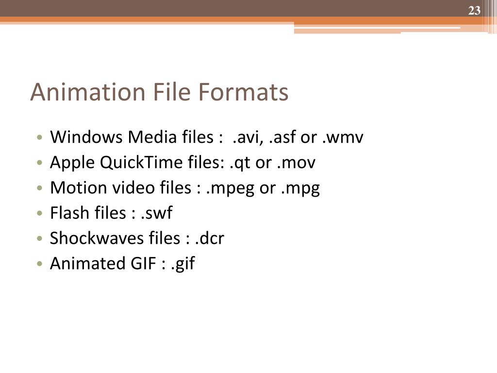 PPT - ANIMATION PowerPoint Presentation, free download - ID:3988320