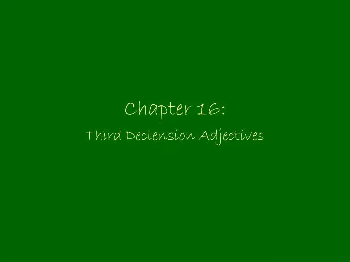 chapter 16 n.