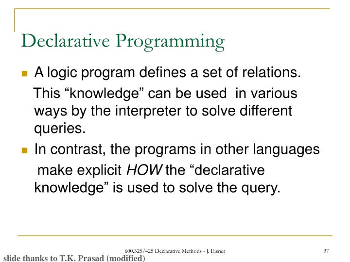 PPT - CLASSIFICATION OF PROGRAMMING LANGUAGES PowerPoint Presentation ...