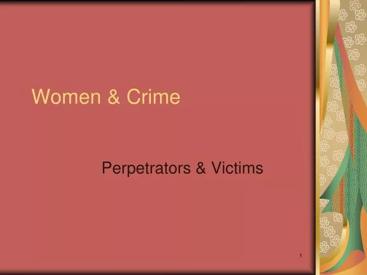 women crime n.