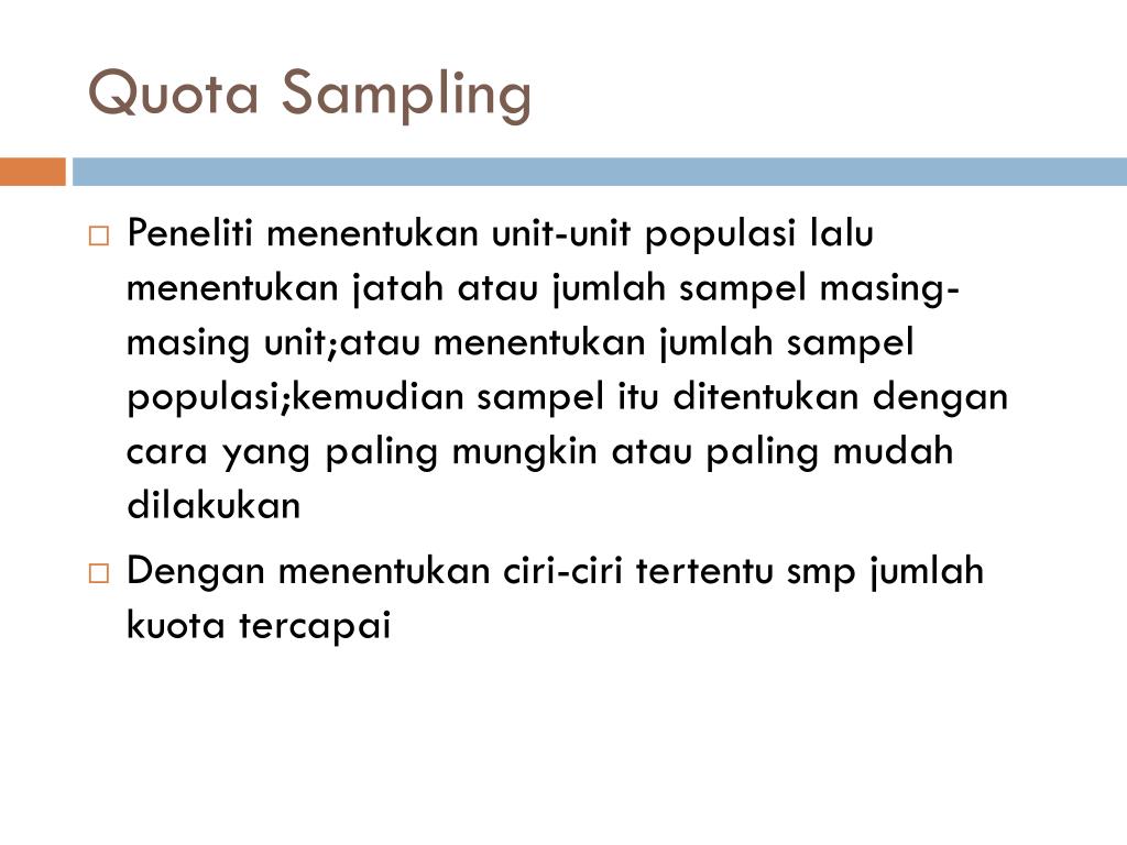PPT - POPULASI DAN SAMPEL PowerPoint Presentation, free download - ID