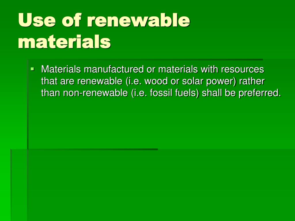 PPT - Low Cost Green Building Materials selection PowerPoint ...