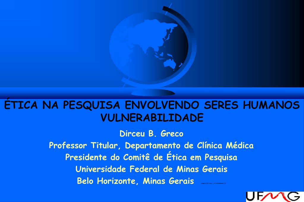 UFMG - Universidade Federal de Minas Gerais - Modelagem matemática