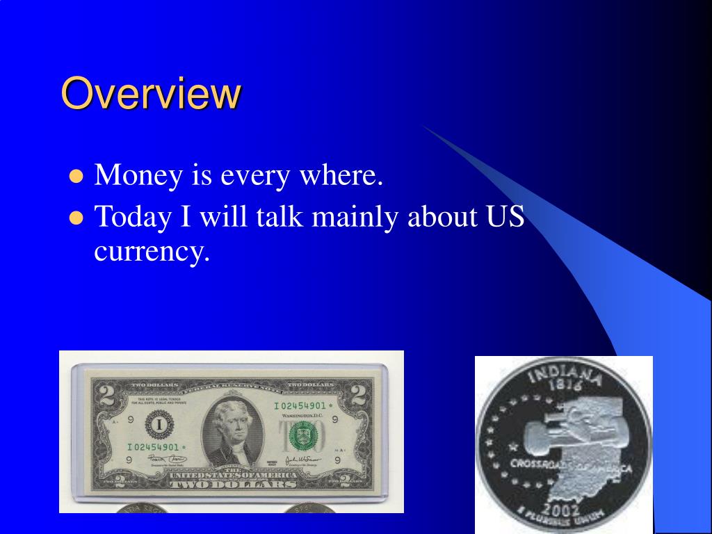 presentation on topic money