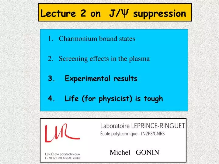 Ppt Lecture 2 On J I Suppression Powerpoint Presentation Free Download Id