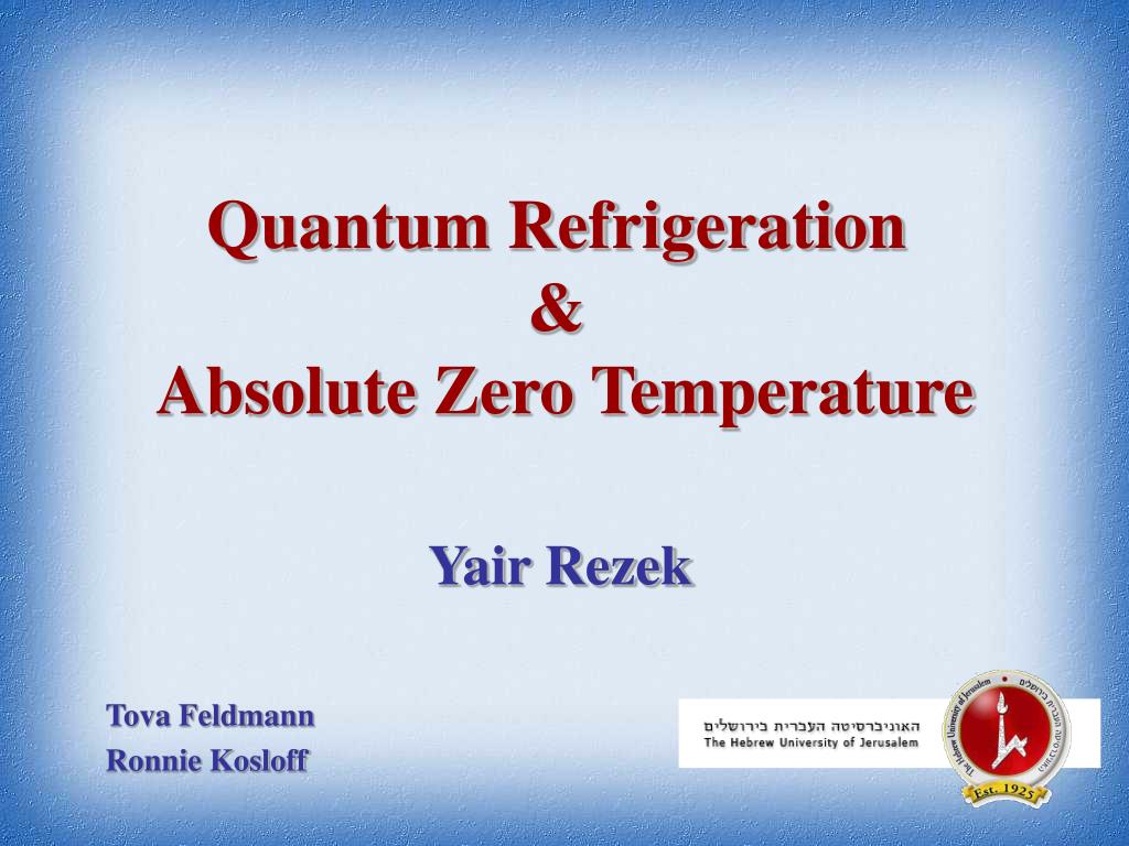 Absolute Temperature Definition
