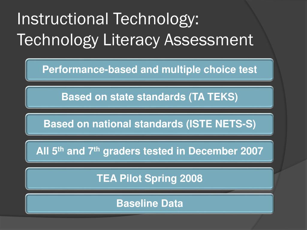 Technology Literacy Test PPT - Welcome to NSBA’s 22 nd Annual T+L Conference Seattle, WA ...
