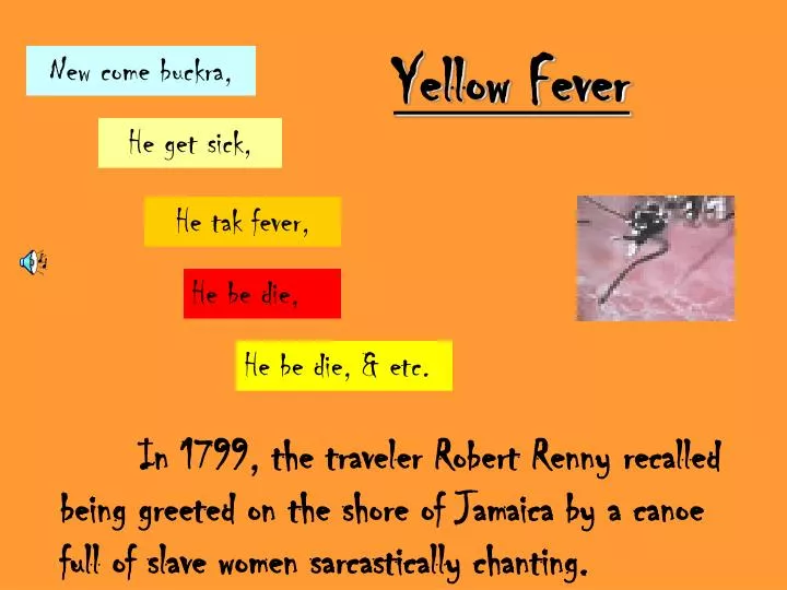PPT - Yellow Fever PowerPoint Presentation, free download - ID:3997897