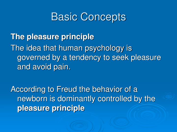 the pleasure principle psychology