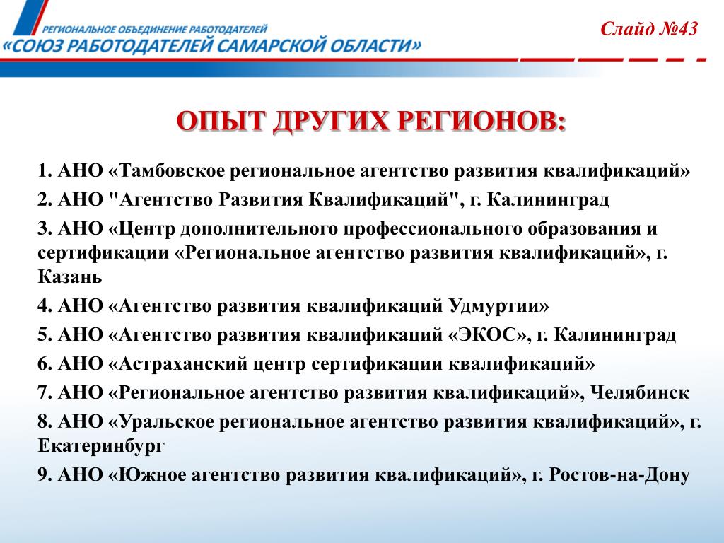 Ано региональная организация. Квалификация развивающихся стран. АНО «центр оценки и развития квалификации педагогов» (н.Новгород). АНО ЦСА расшифровка.