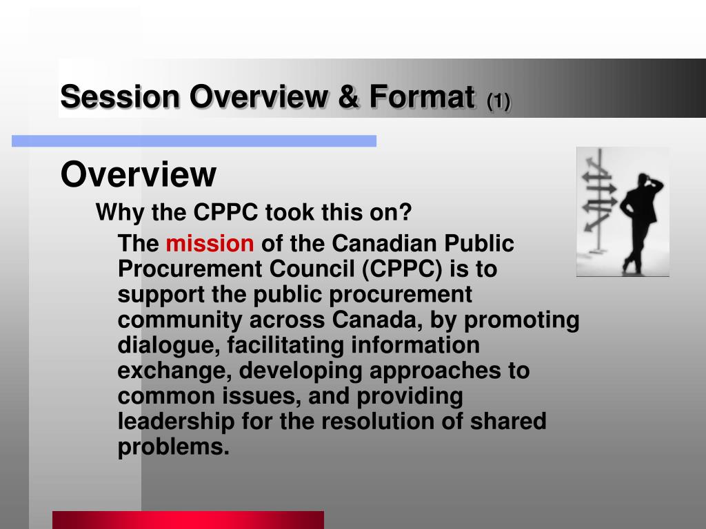 Session Overview Slide Format PPT - Navigating Professional Certification in Public Procurement: A ...