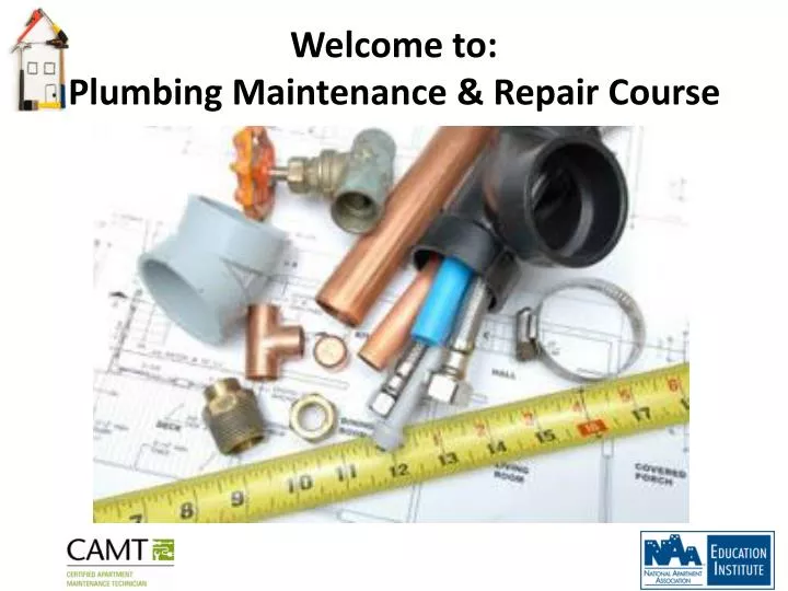 welcome to plumbing maintenance repair course n.