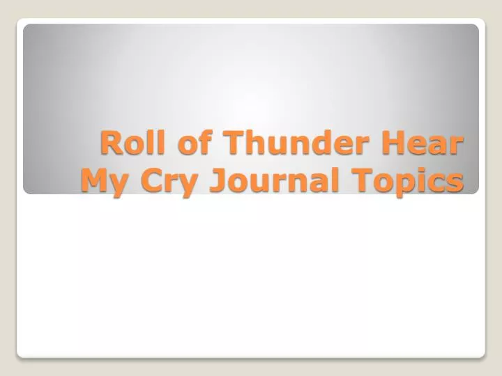 roll of thunder tj analysis Roll of thunder, hear my cry: theme analysis, free study guides and book notes including comprehensive chapter analysis, complete summary analysis, author biography information, character profiles, theme analysis, metaphor analysis, and top ten quotes on classic literature. roll of thunder tj analysis Roll of thunder, hear my cry: theme analysis, free study guides and book notes including comprehensive chapter analysis, complete summary analysis, author biography information, character profiles, theme analysis, metaphor analysis, and top ten quotes on classic literature.