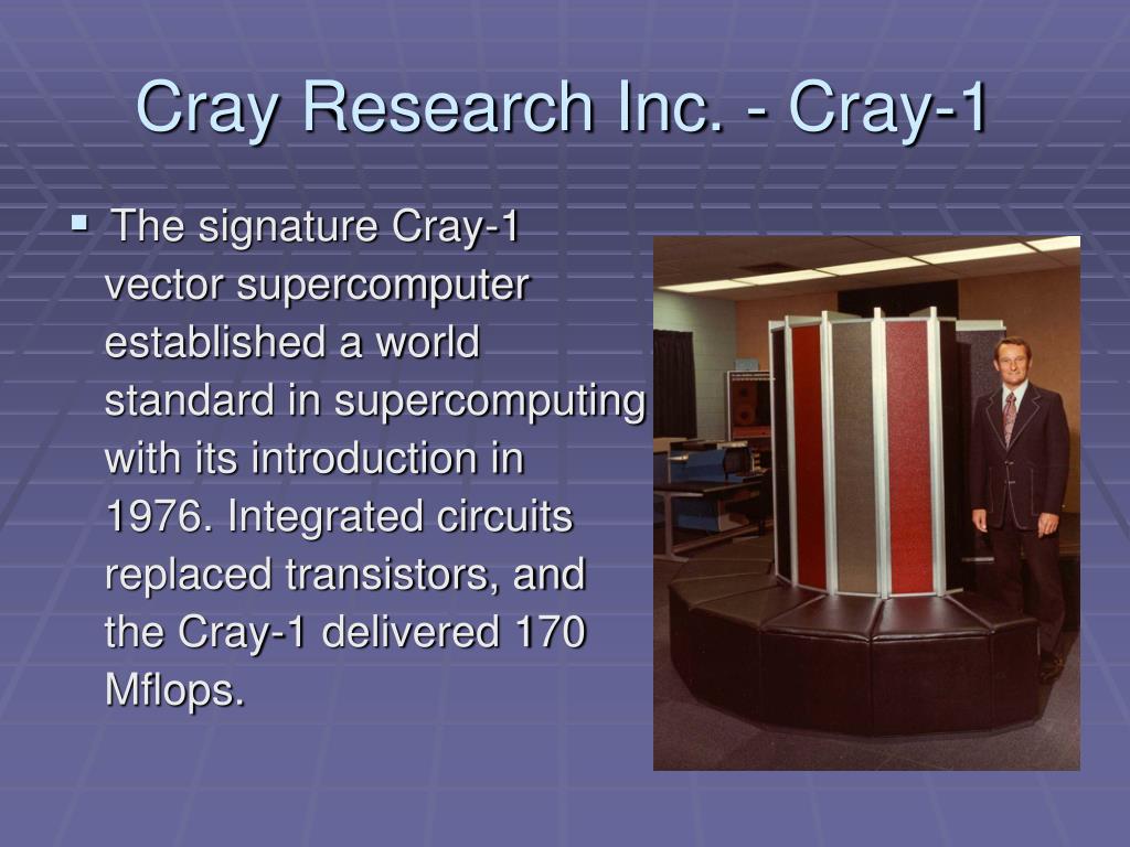 PPT - Seymour Cray: supercomputers PowerPoint Presentation, free download - ID:4001989