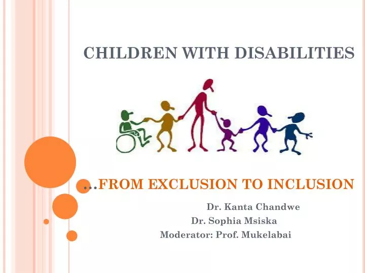 children with disabilities from exclusion to inclusion n.