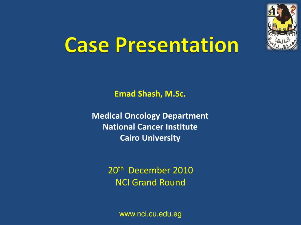 case presentation format pdf