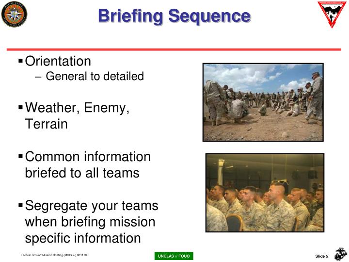 PPT Tactical Ground Mission Briefing PowerPoint Presentation ID4003874