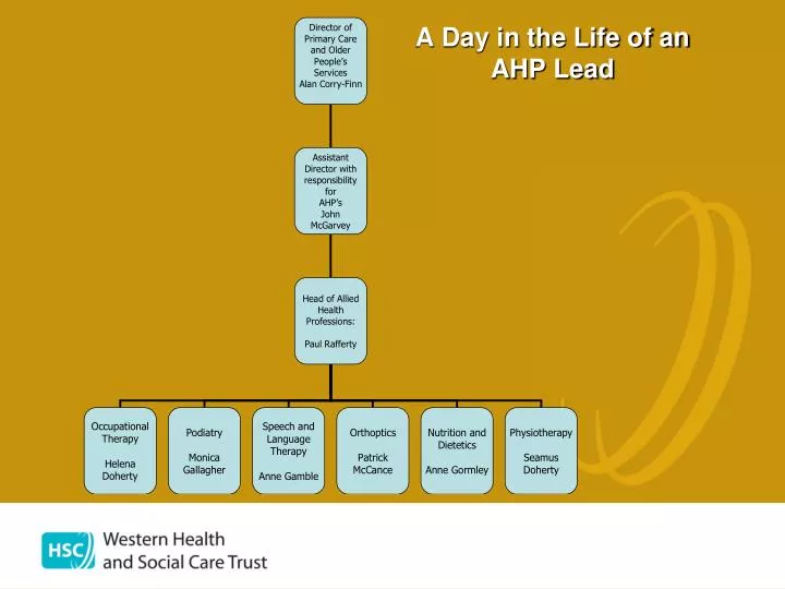 PPT - A Day in the Life of an AHP Lead PowerPoint Presentation, free ...