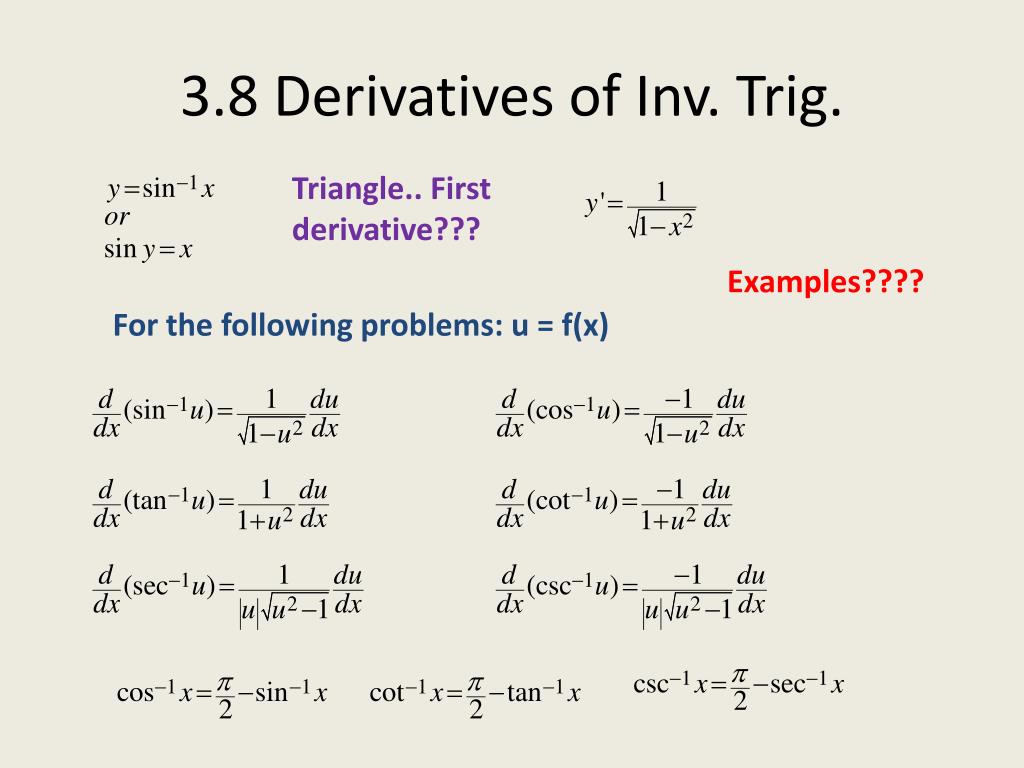 Their derivatives. Derivative. Derivatives примеры. Derivative in Math. CSC^-1 derivatives.